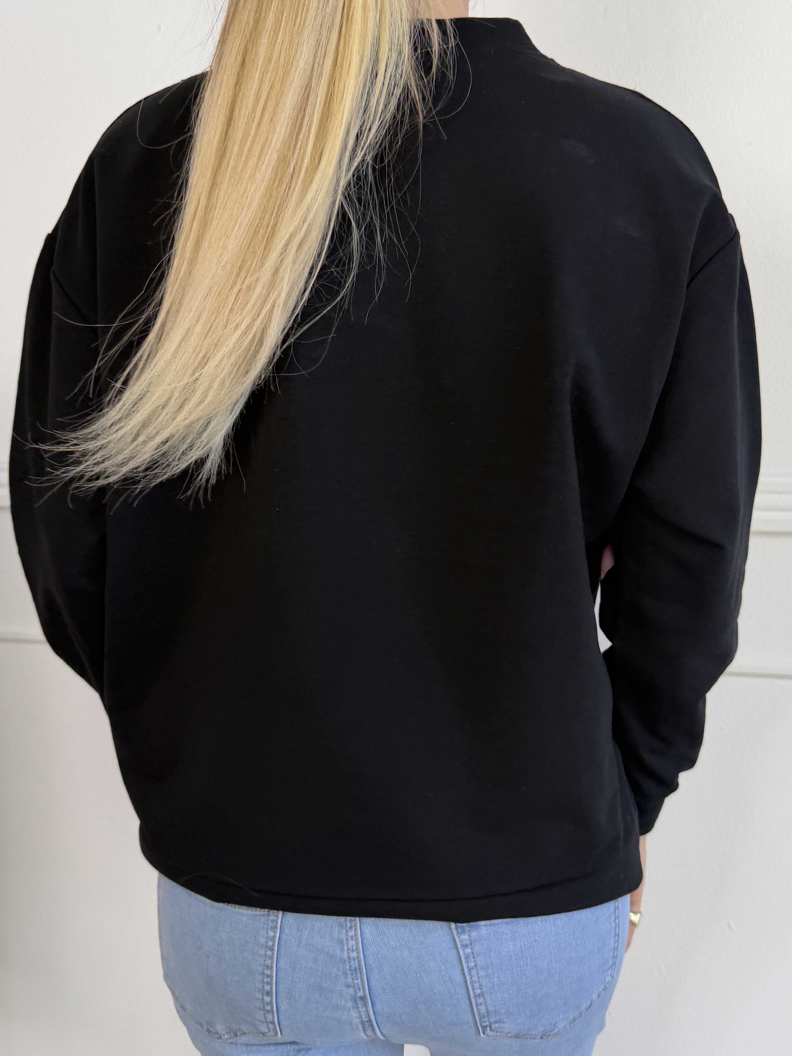 Claudine Shirt - Bluse i viskose med COPENHAGEN tekst